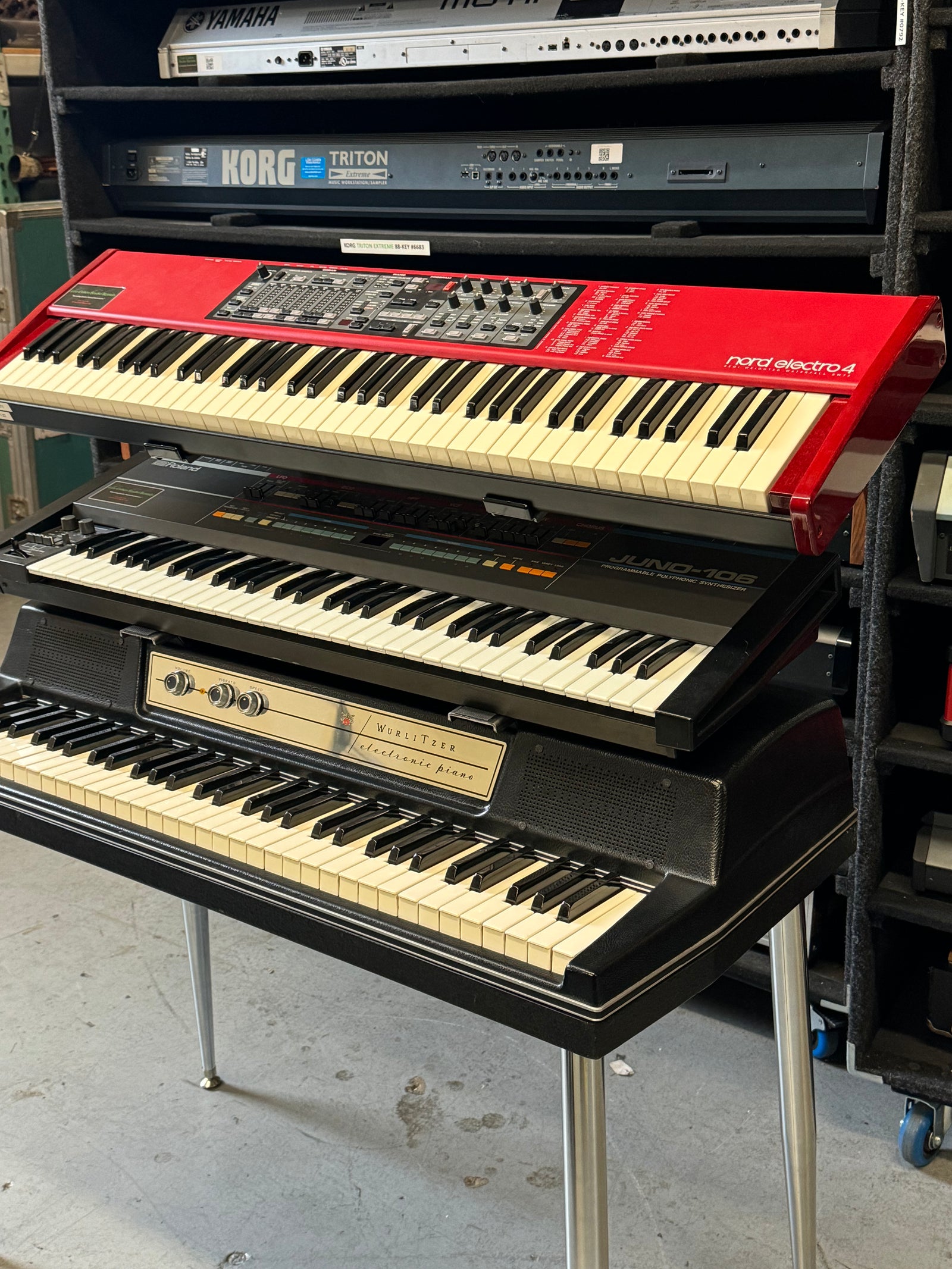New Wurlitzer 200 Series- Two Tier Straddler – Ken Rich Sound Services