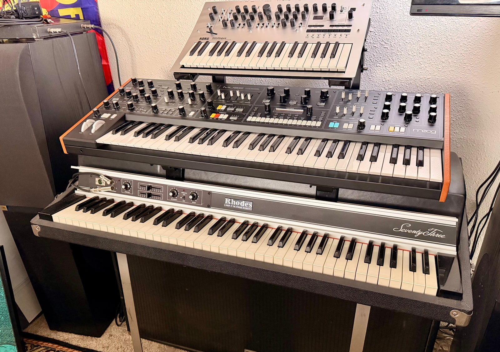 Rhodes MK II Straddler - 2 Tier Stacking Sound – Ken Rich Sound